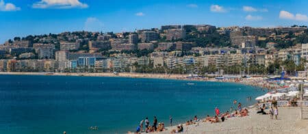 nice plage littoral