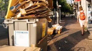 déchets commerçants nettoiement collecte