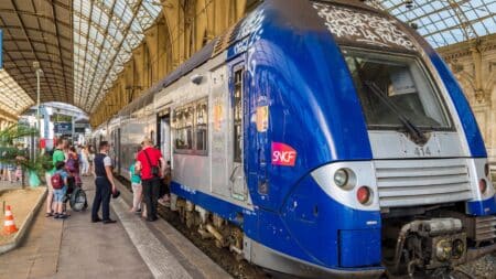 train ter gare nice région sud paca