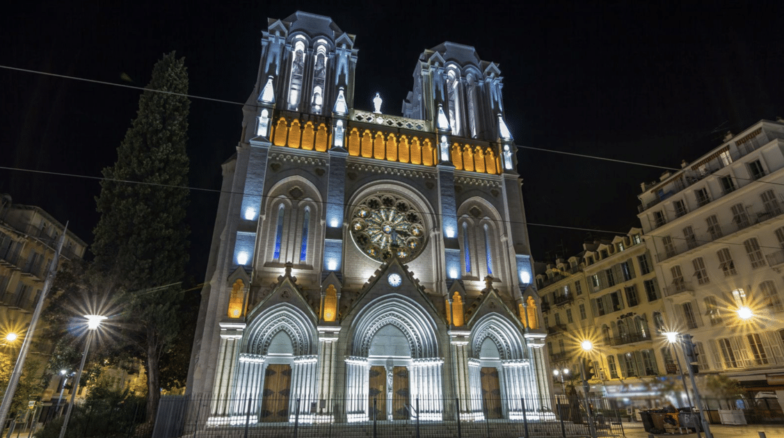 À Nice, cette sublime basilique dévoilera bientôt un grand spectacle immersif en son et lumière nice basilique notre dame