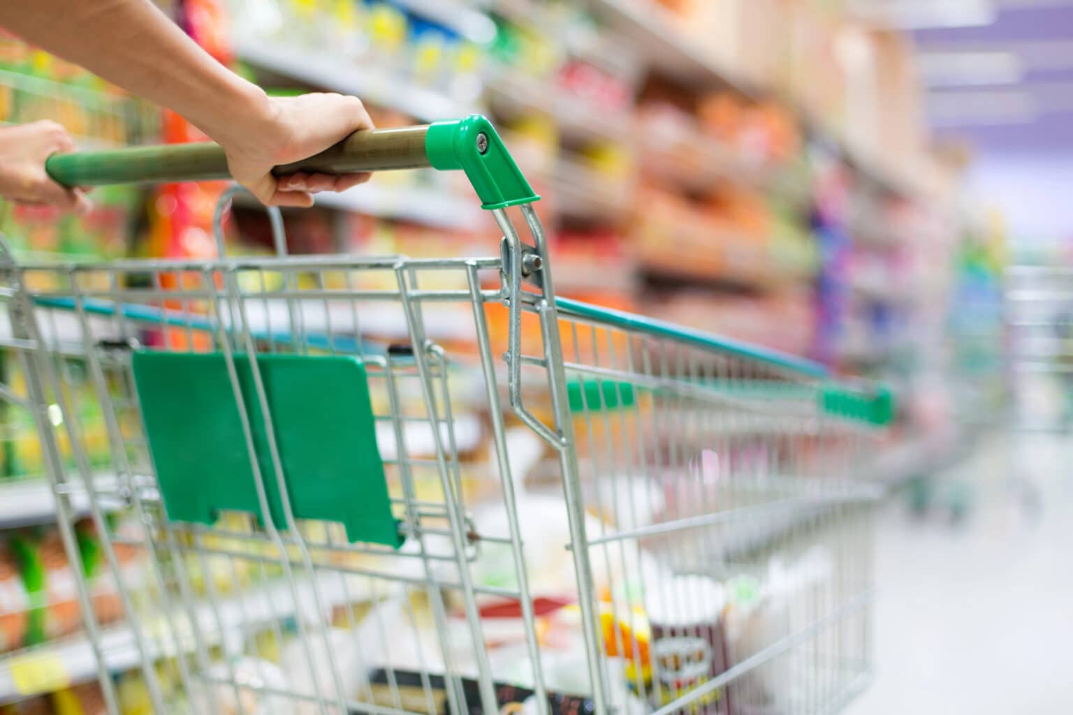 courses consommation supermarchés