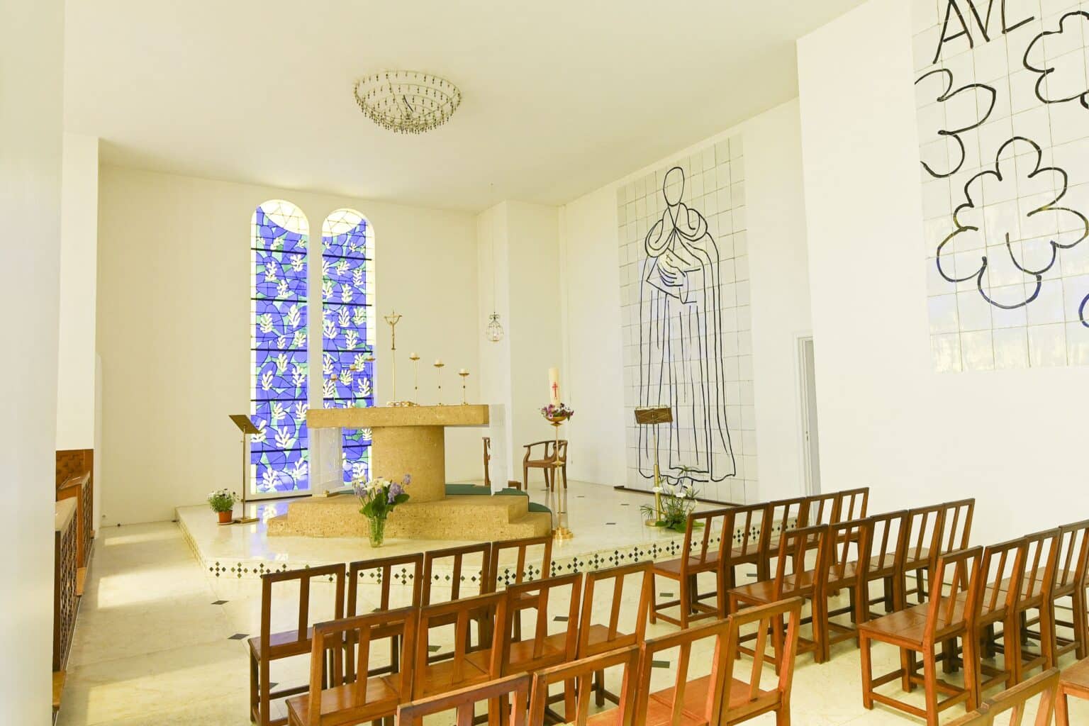 Près de Nice : c’est une grande fierté pour la Côte d’Azur, cette superbe chapelle, œuvre de Matisse, sera bientôt classée au « Patrimoine national »! chapelle matisse