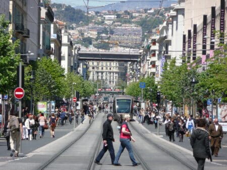 Nice avenue Jean-Médecin