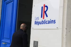 AFP 20240612 HL QUENTINDEGROEVE 2420463 v1 HighRes FrancePoliticsLogoOfLesRepub