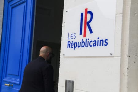 AFP 20240612 HL QUENTINDEGROEVE 2420463 v1 HighRes FrancePoliticsLogoOfLesRepub