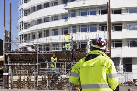 Immobilier batiment chantier