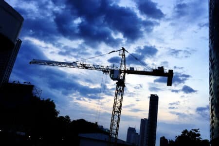 Immobilier Grue Chantier