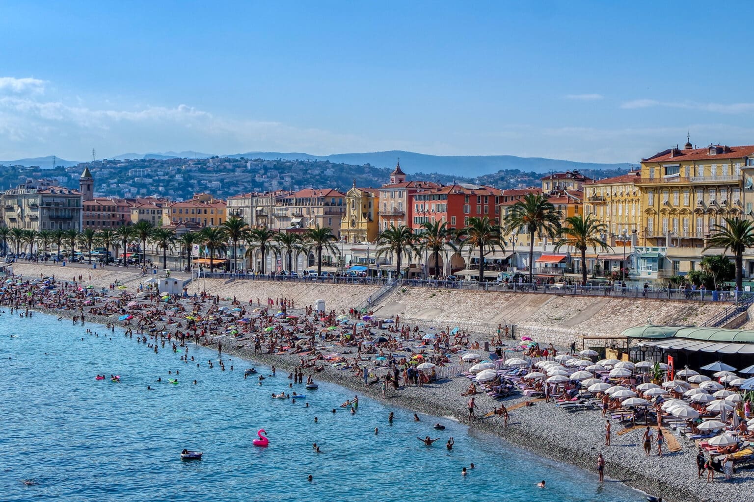 littoral nice plage