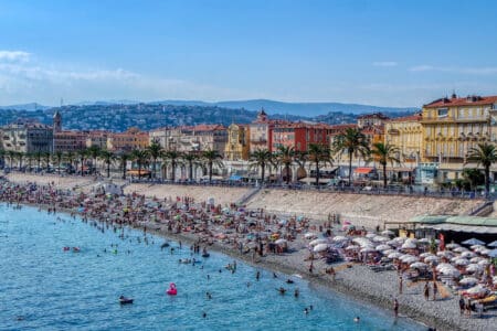 littoral nice plage