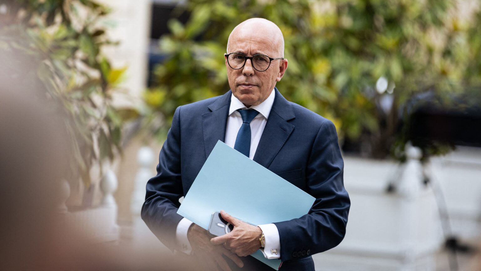 Les députés du groupe d’Eric Ciotti quittent l’hémicycle face à l’obstruction de la gauche sur le mariage des étrangers Éric Ciotti