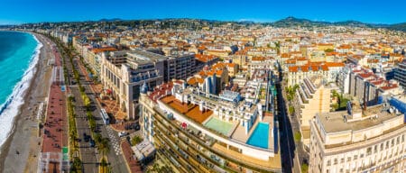 Nice vue aérienne