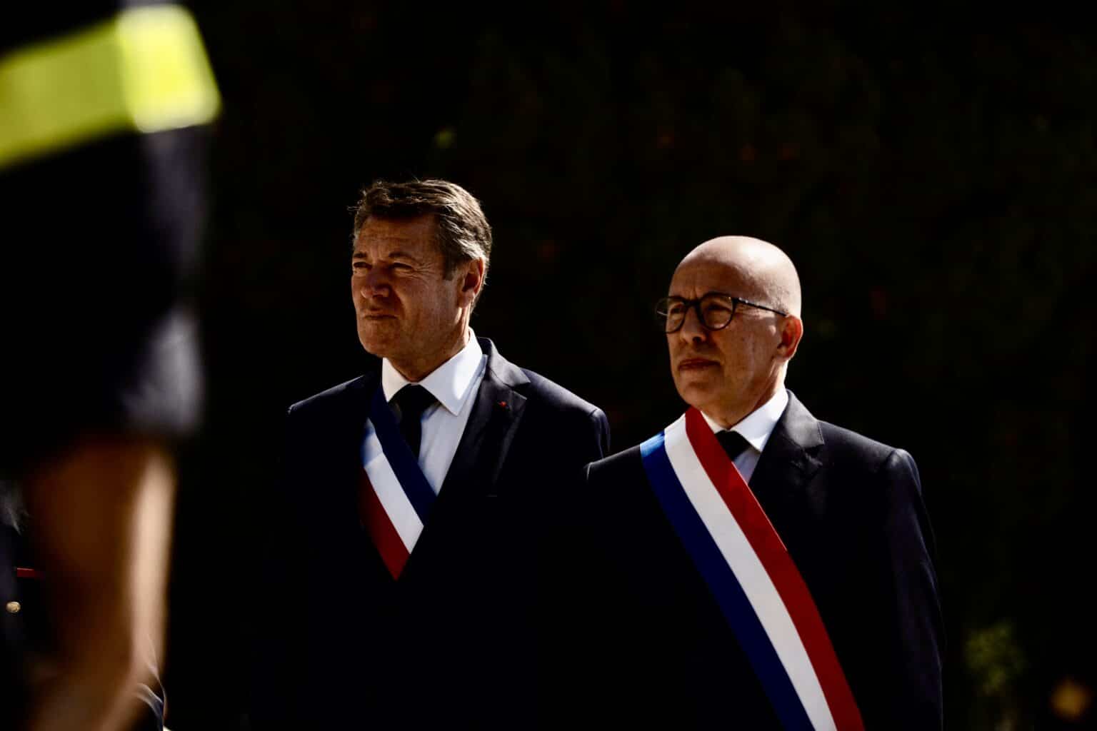 Municipales à Nice : Éric Ciotti promet un grand nettoyage dans une ville qu’il dit « dégradée », la bataille contre Christian Estrosi déjà électrique estrosi ciotti 2