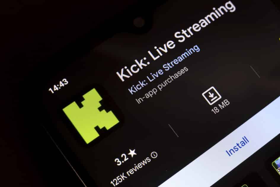 kick app streaming
