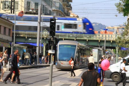 nice tramway lignes d azur