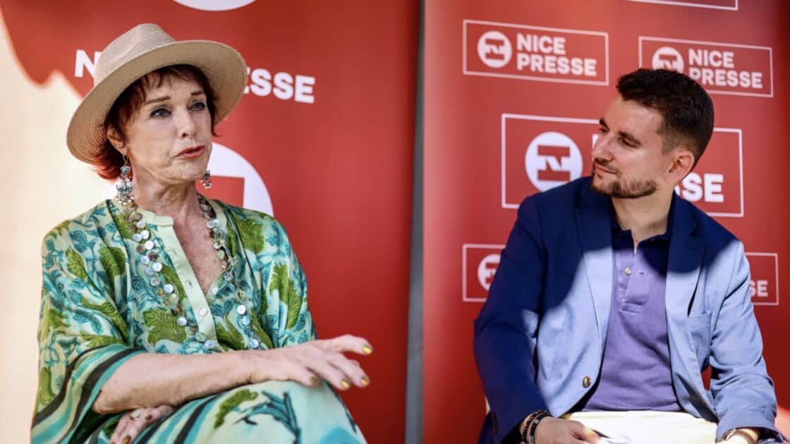 Anny Duperey Clément Avarguès Nice-Presse