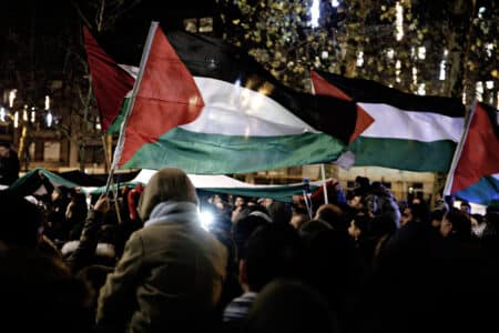 drapeaux palestine gaza