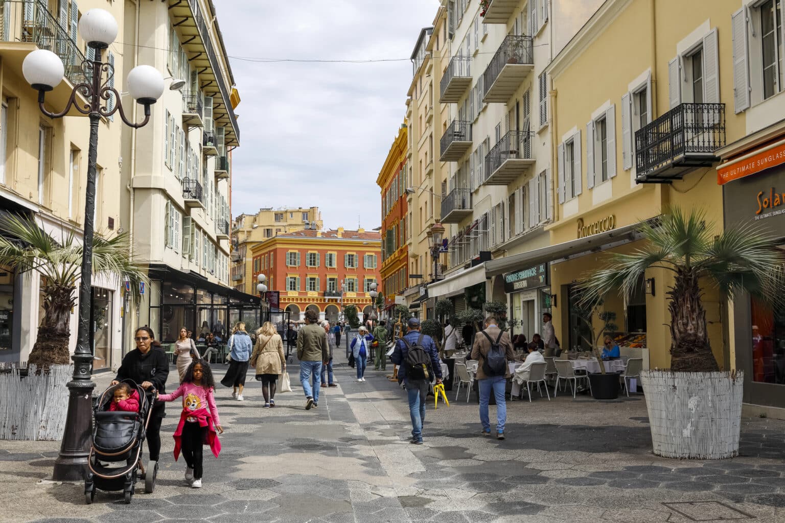 rue zone pietonne massena nice