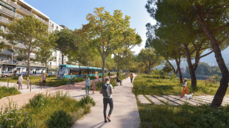 tramway ligne 5 Nice
