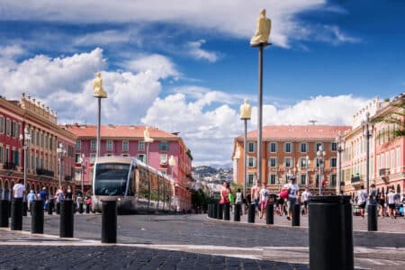tramway nice massena