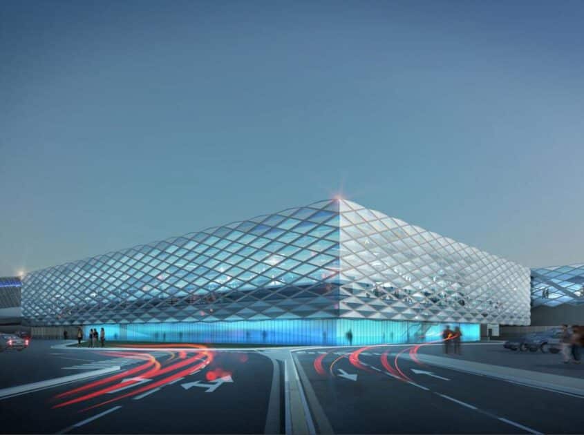 FRANCE Nice Cote dAzur International Airport Terminal