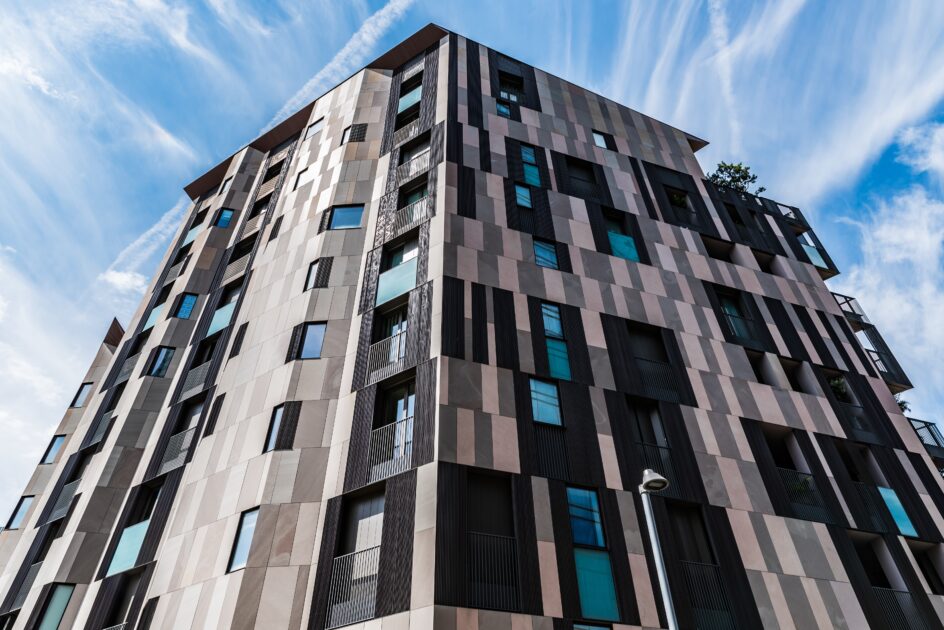 immeuble moderne logement