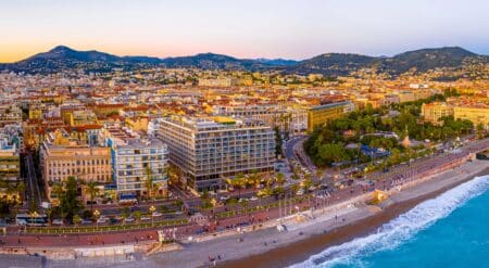 nice aerienne aerial view