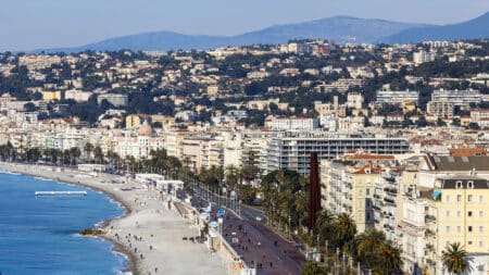 nice vue aerienne