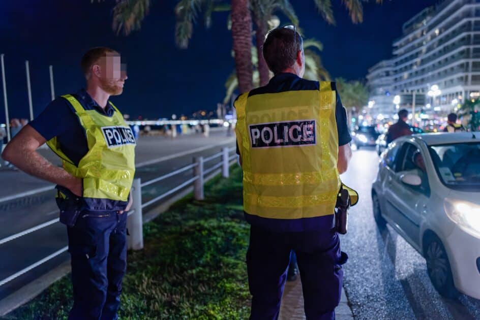 police nice promenade anglais violences routieres