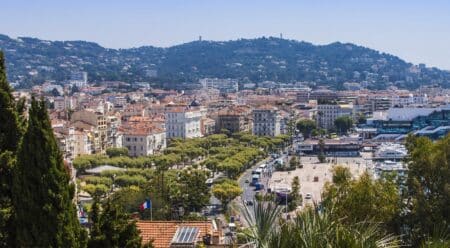 cannes aerial