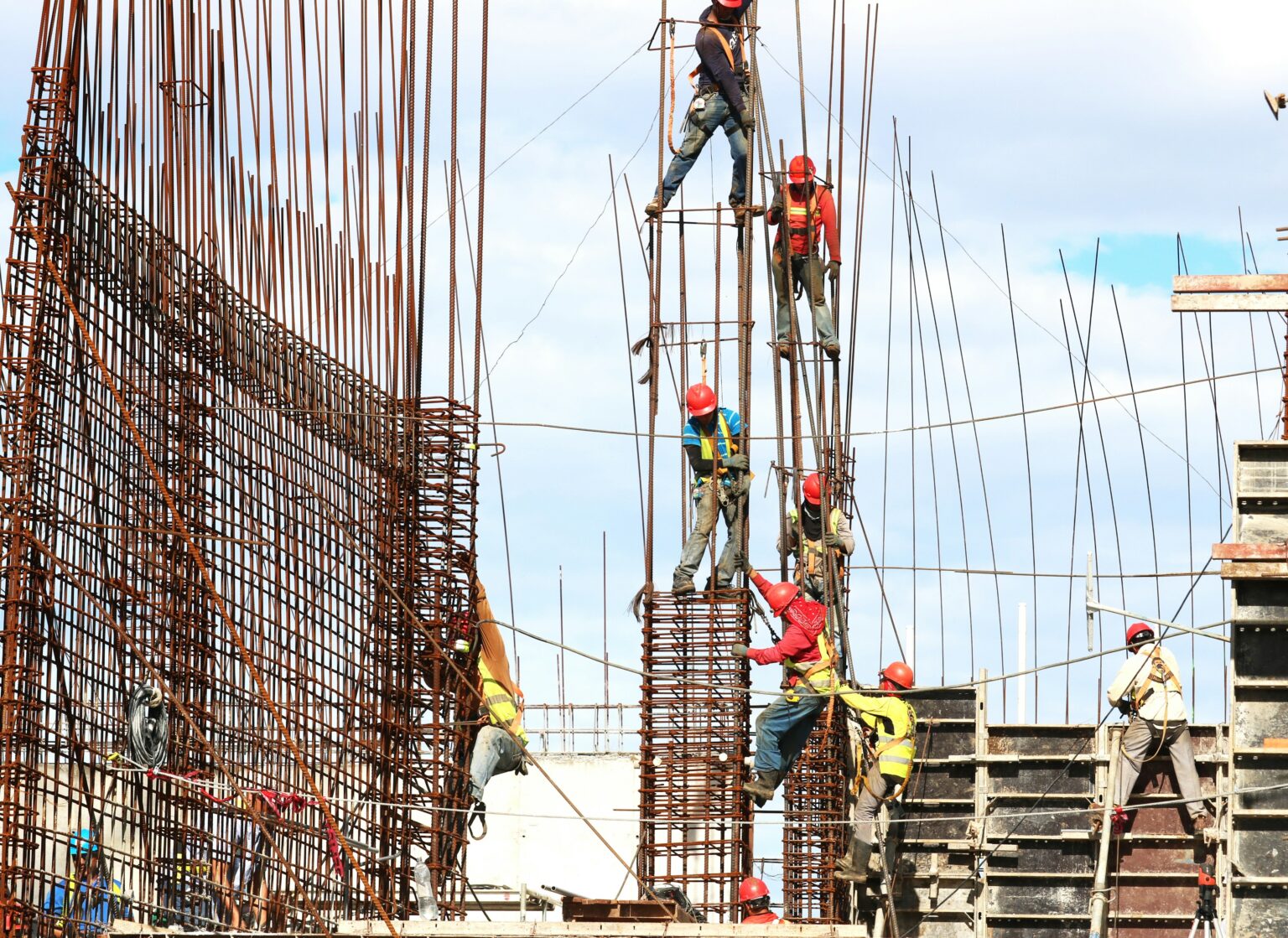 construction ouvriers immobilier