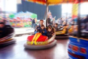 fete foraine autos tamponneuses
