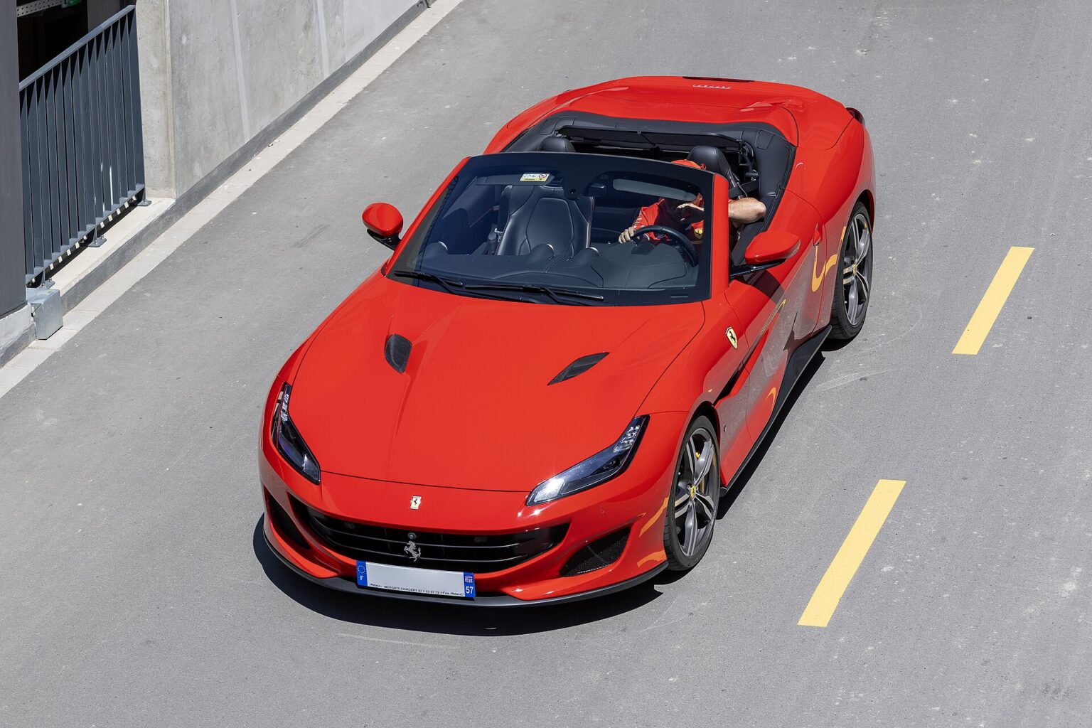 Red Ferrari Portofino