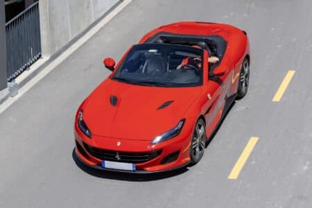 Red Ferrari Portofino