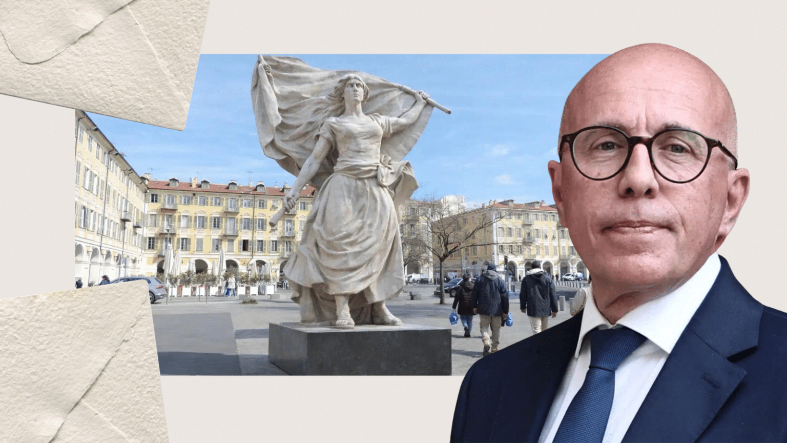 À Nice, la statue promise par Éric Ciotti sur la place Garibaldi déclenche une avalanche de réactions chez nos lecteurs ciotti statue