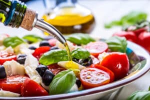 cuisine mediterraneene salade