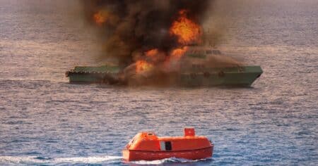 incendie bateau