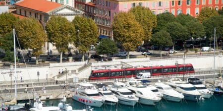 tramway port nice