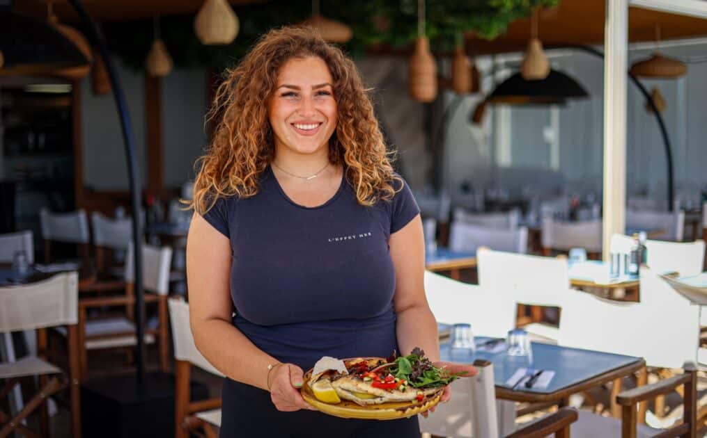 Victoria Miliziano du restaurant l'effet Mer