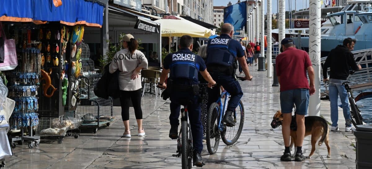 policiers municipaux quais toulon