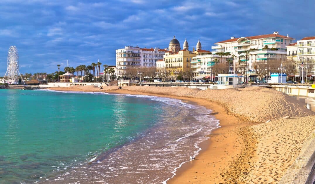 Vue du littoral de Fréjus Saint Raphael