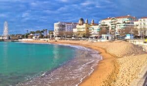 Vue du littoral de Fréjus Saint Raphael
