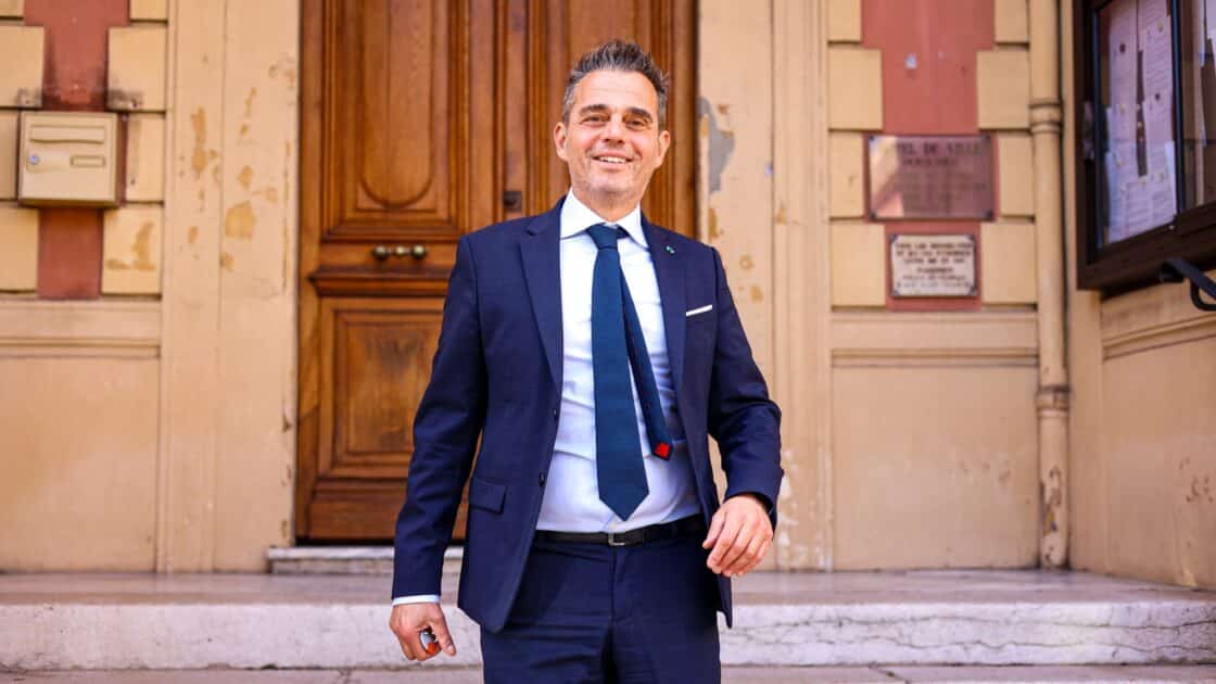 portrait de Jean-Christophe Storaï  premier adjoint de Menton