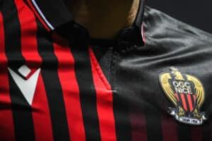 Logo OGC NIce maillot