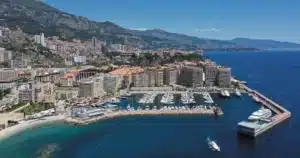 Cap d'Ail port de plaisance près de Monaco