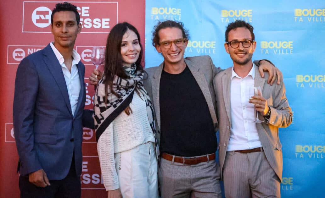 "Bouge Ta Ville" : finis les clubs fermés, ces jeunes Niçois créent le réseau où tous les pros peuvent enfin se croiser 4 Naoufel Bakkouri, Raphaël Hassendorfer (Bak Capital) et Marie Olive (Therae Nice)