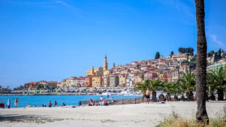 Plage Menton