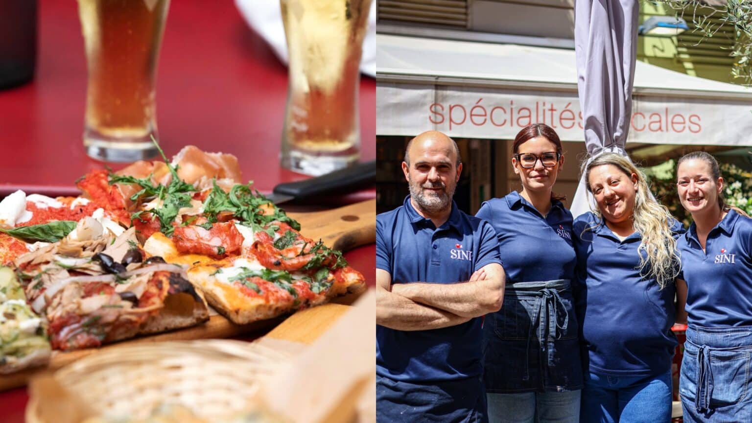 belle photo du commerce local gourmand Sini à Menton