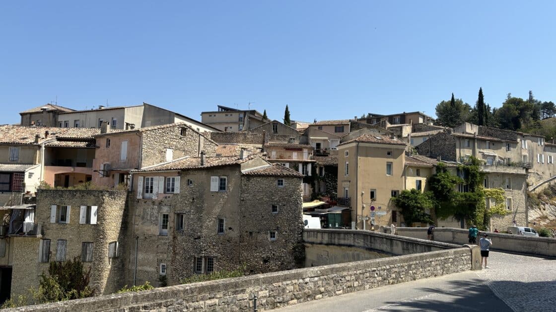 Vaison-la-Romaine pendant l'été 2024 