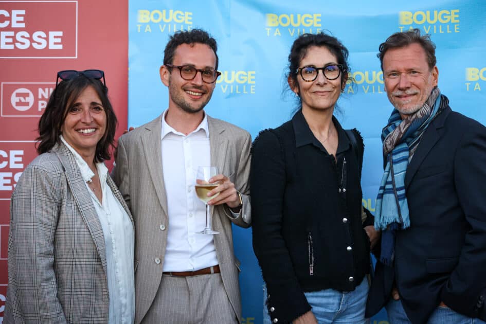 "Bouge Ta Ville" : finis les clubs fermés, ces jeunes Niçois créent le réseau où tous les pros peuvent enfin se croiser 7 Vanessa Hauret, Sophie Leray (Initiative Côte d'Azur), Laurent Tissinié (Entre Head).