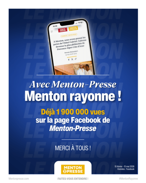 "Faites-vous entendre !" : le "débat permanent" lancé par Nice-Presse à Nice et Menton rassemble plus d'un million de lecteurs 2 Audiences du journal Menton-Presse